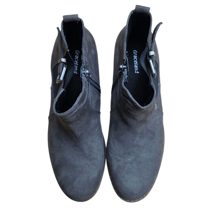 Buty Botki Zamszowe Graceland 40