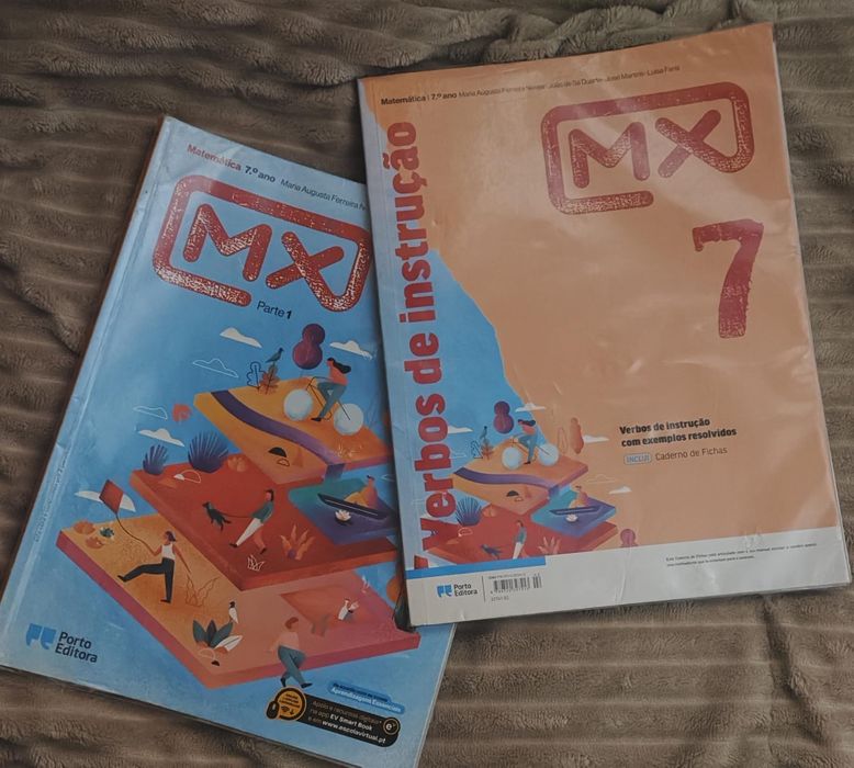 Manual e caderno de atividades de matemática 7°ano