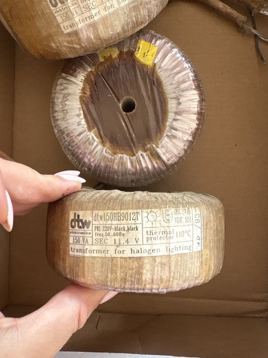 Transformator troidalny dla halogenow 150VA