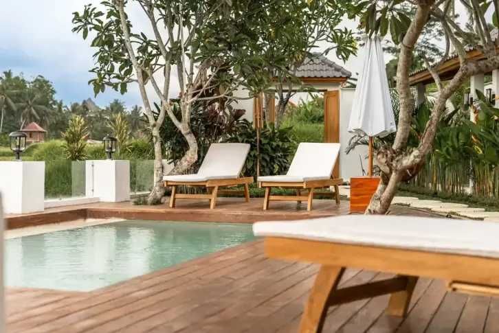 Апартаменти з сучасним оздобленням та меблями, Убуд, Балі, Індонезія