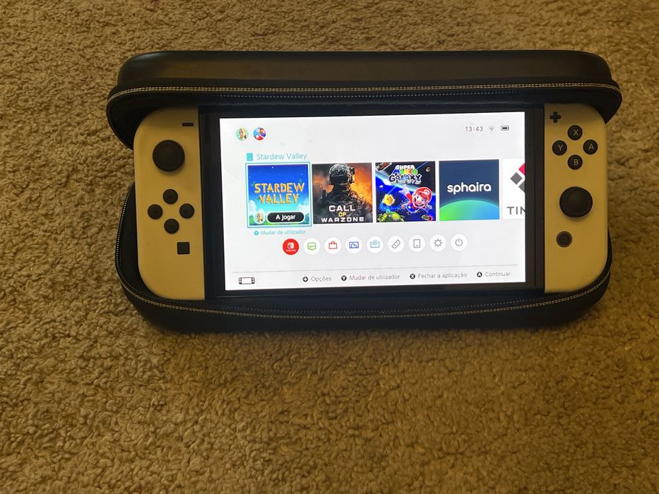 Nitendo switch oled desbloqueado