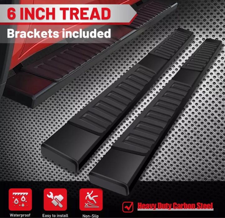 Dodge  Ram 2002-08 progi czarne nowe