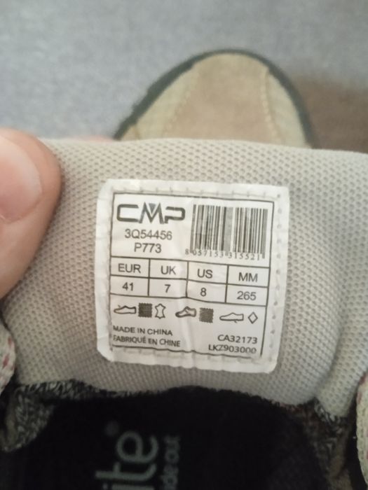 Туристичні ботінки Cmp Rigel Low Trekking Shoes Wp
