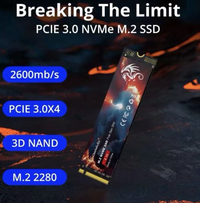 SSD накопитель SomnAmbulist 256 ГБ M.2 NVMe