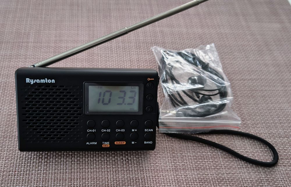 Radio przenośne AM/FM Rysamton