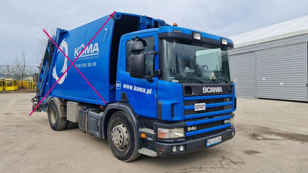 Scania P94  podwozie 2-osiowe 2002 r.