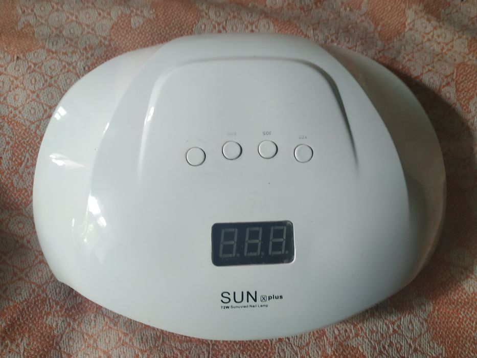 Лампа для манікюру уф/led SUNone