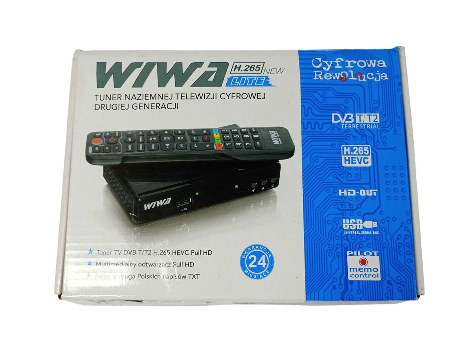 Dekoder Wiwa H.265 LITE Tuner DVB-T2