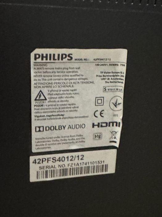 Tv lg 42 lg 42 i philips 42 pfs