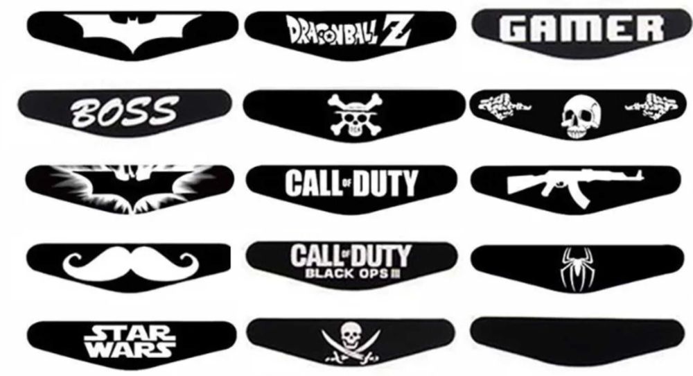 Glossy PS4 Controller Stickers64740541826305121