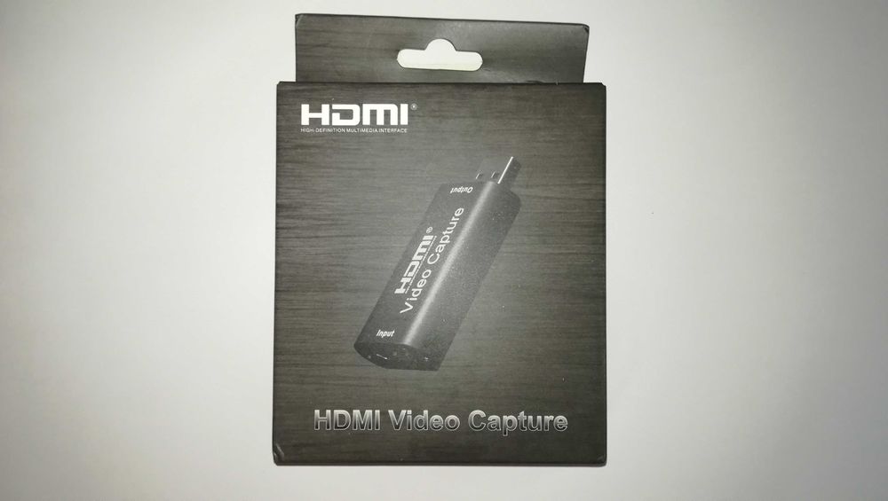 Placa de Captura Vídeo HDMI 4K USB - Novo para estrear