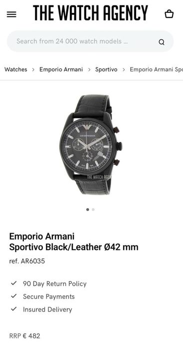 Годинник Emporio Armani AR6035