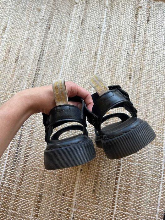 Сандалії босоніжки жіночі dr. martens gryphon vegan black 36 розмір