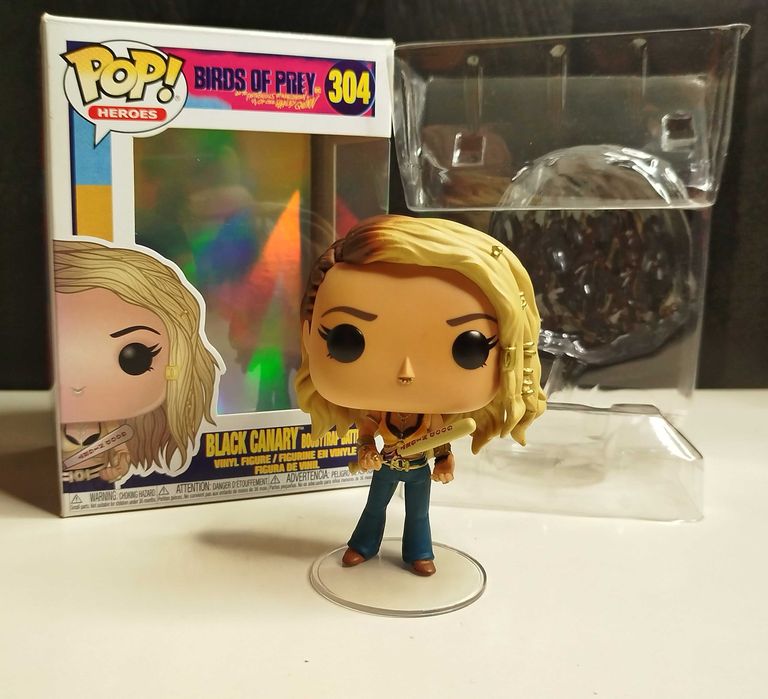 Funko Pop Heroes #304 Black Canary do Birds of Prey