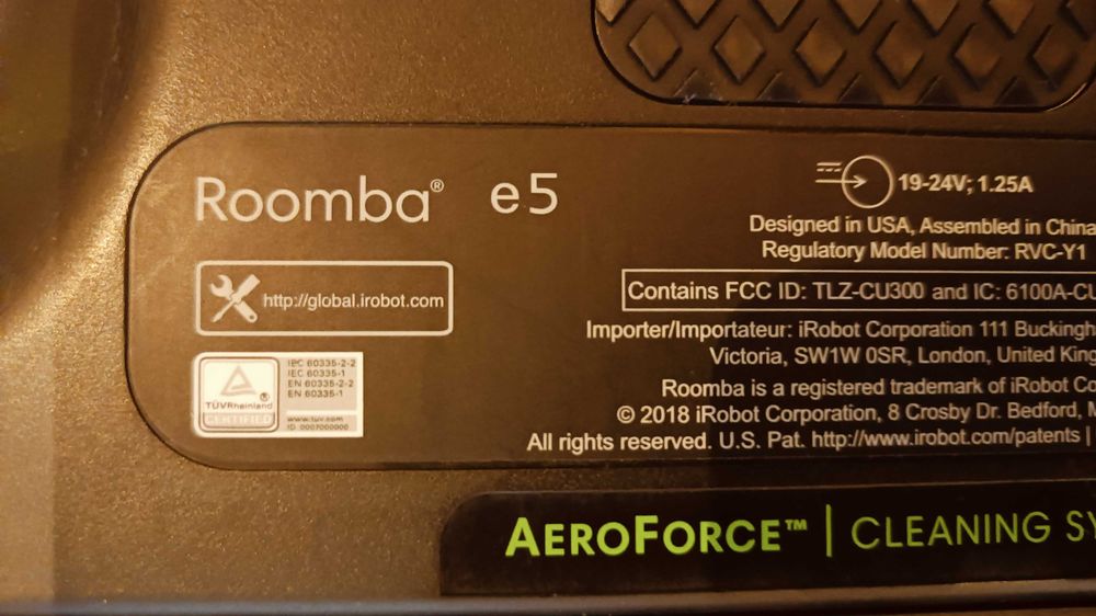 Aspirador iRobot Roomba 2018