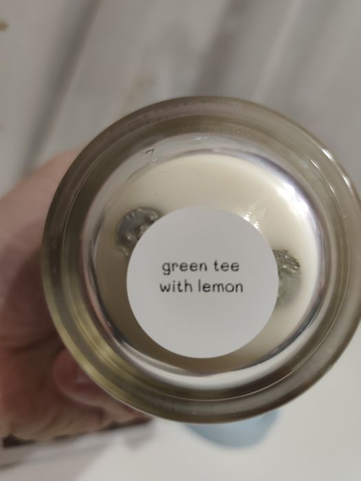 свічки ручної роботи з соевого воску,в слянній тарі .Нові.