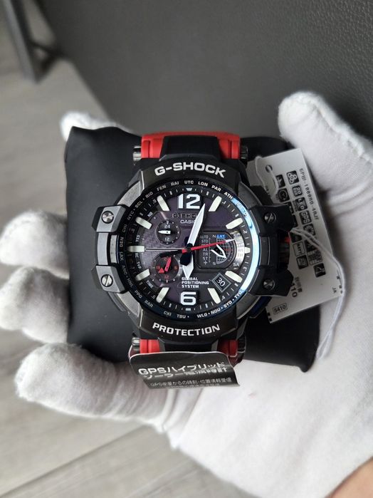 Full Set Bardzo Ładny Casio G-Shock GPW-1000RD-4AJF GravityMaster