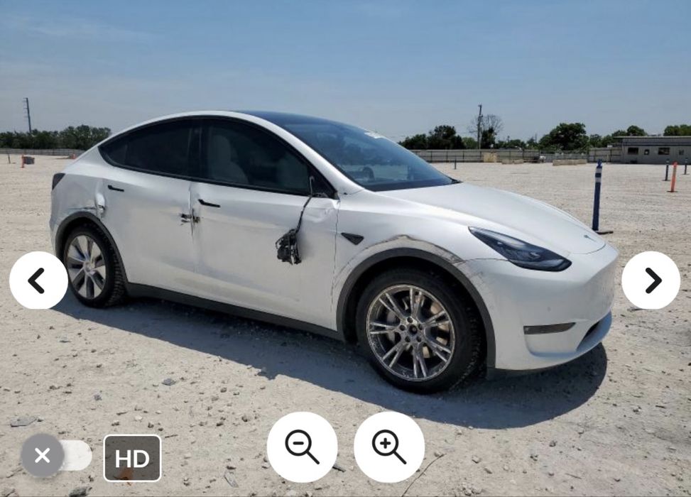 Тесла a Y 2021г.  75 квт.