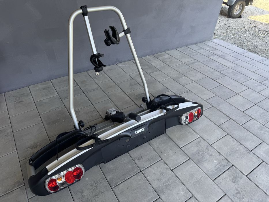 Bagażnik rowerowy Thule EC 908 na dwa rowery, uchylny!