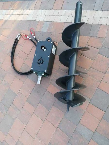 Wiertnica hydrauliczna dołownik minikoparki ładowarki traktora Wysyłka