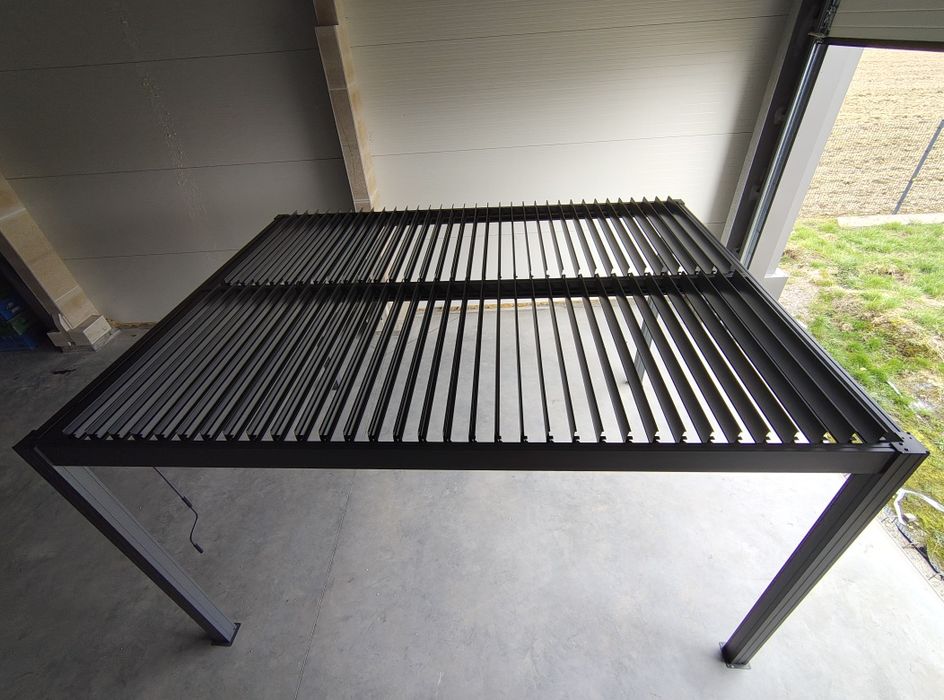 Pergola Aluminiowa z Ruchomymi Lamelami 4000x3000 mm