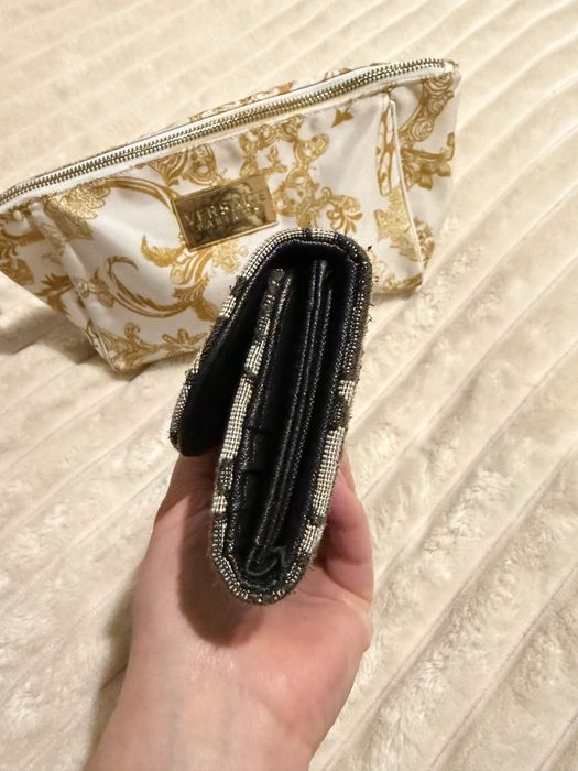 Женский стильный кошелёк Dior Диор на кнопке