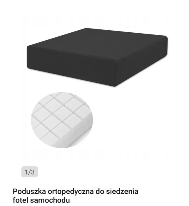 Poduszka ortopedyczna do siedzenia