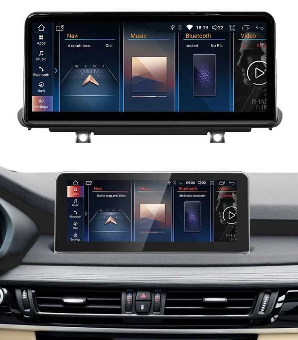 Nawigacja BMW X5 F15 X6 F16 2014/2017 SYSTEM NBT radio Android 14 8GB