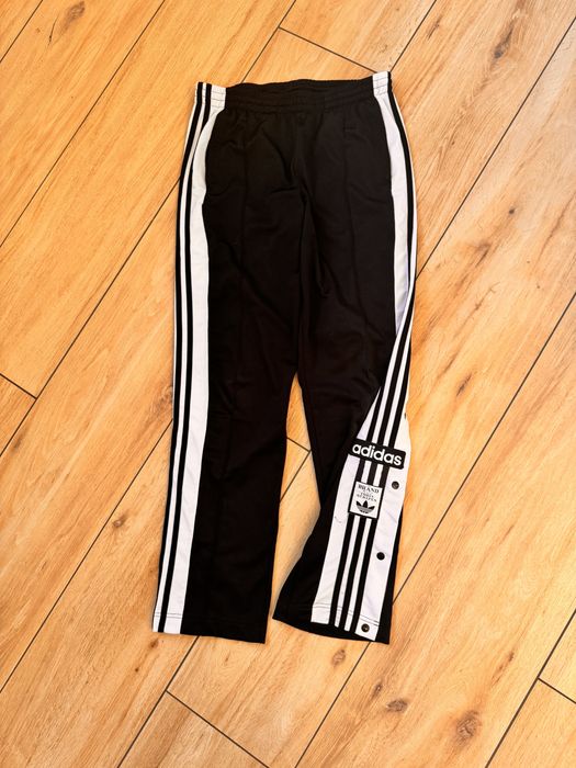 Spodnie z guzikami Adidas Triple Stripes