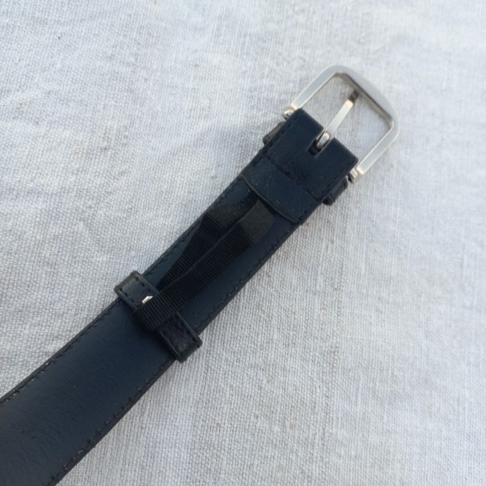 Cinto de pele genuína preto