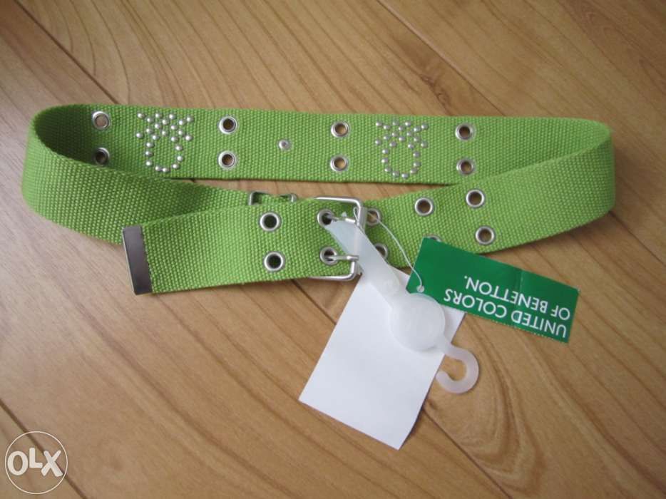 Cinto NOVO c/etiqueta marca benetton
