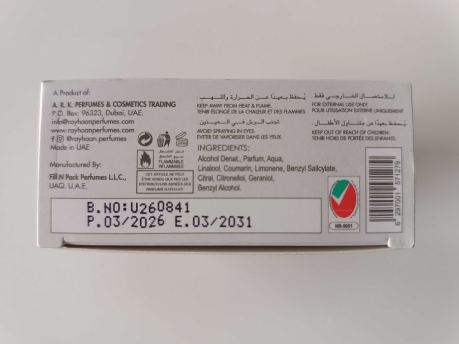 Rayhaan Italia 100ml