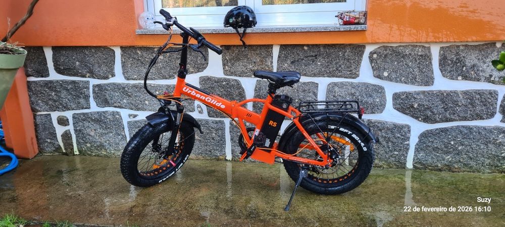 Vendo bicicleta elétrica UrbanGlide RS, sem uso, só usada 3 vezes