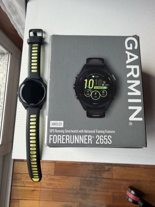 Garmin forerunner 265S com um mês