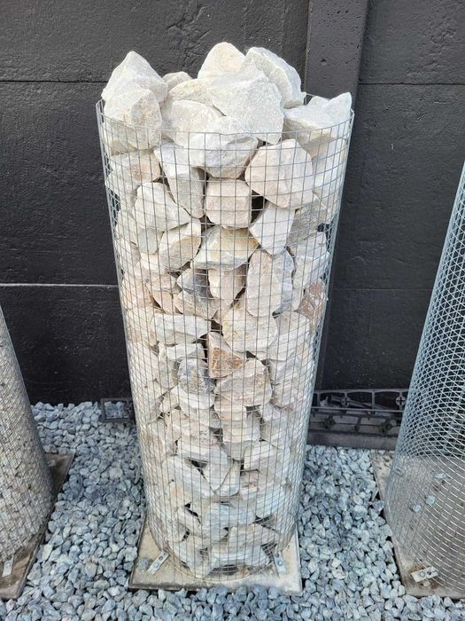 Kamień gabionowy Janowicki marmur 60-100 mm gabion ogrodzenia