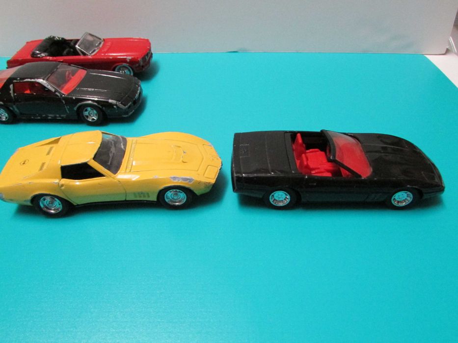 Carros americanos: Várias miniaturas com marcas de uso - Solido 1/43