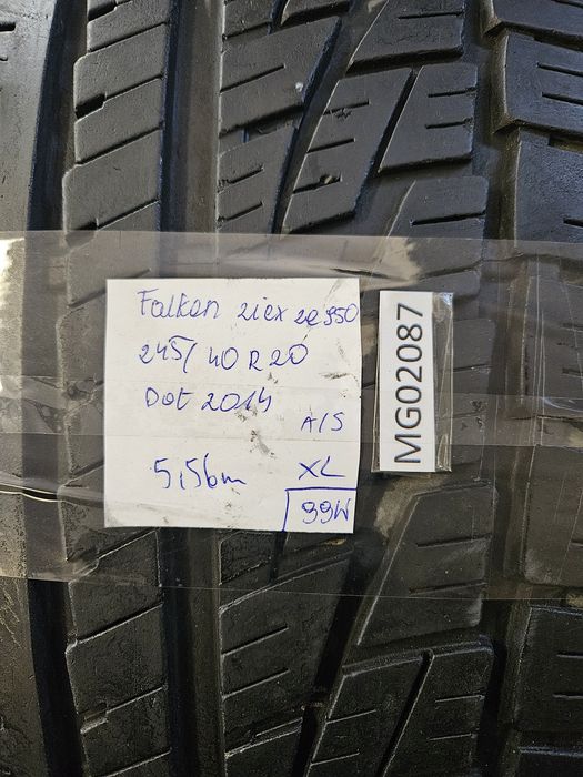 Falken 245/40 r20 Ziex ZE950 A/S /// 5,5mm!!! Wysyłka