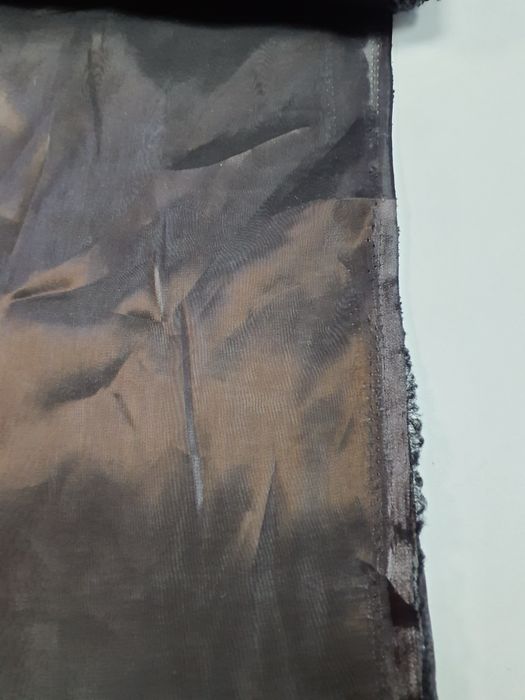 Organza brązowa szer.150 cm.