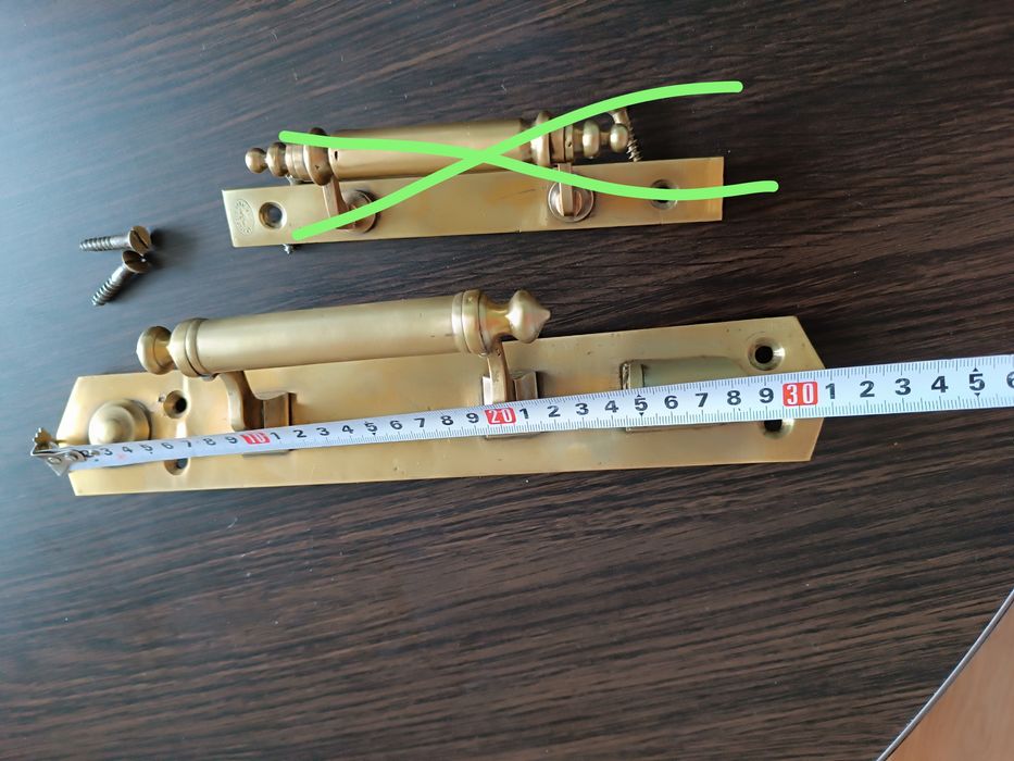 Латунна ручка дореволюційна