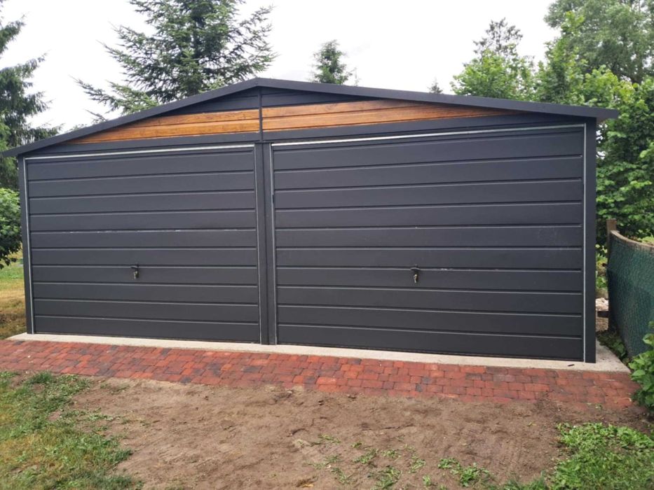 Garaż blaszany PREMIUM. KONSTRUKCJA W OCYNKU. Producent. Cała POLSKA