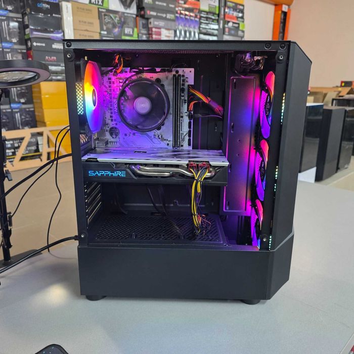 Компютер Ryzen 5 3600 PRO, 16GB DDR4, Sapphire RX 580, SSD 480GB