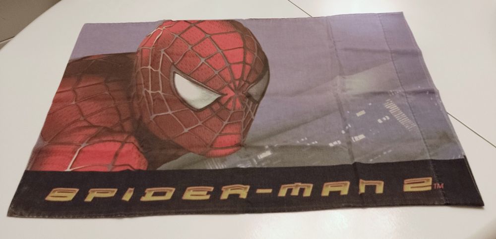 Płócienna poszewka na poduszkę Spiderman 2TM