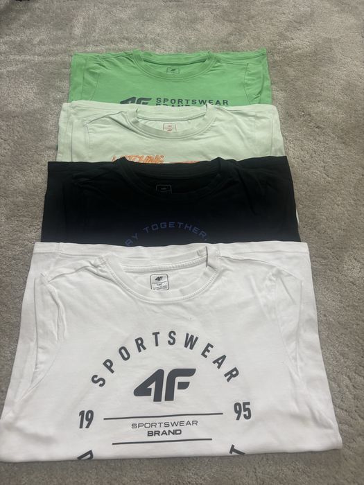 Zestaw 4 T-shirtów firmy 4f, rozm. 140