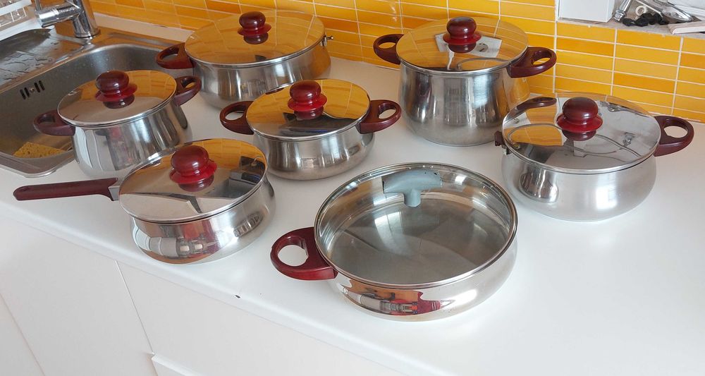 Trem cozinha Silampos 7 peças