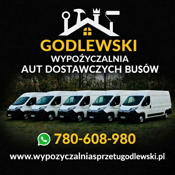 Wypożyczalnia Busów Samochodów Aut Dostawczych Wynajem Busa