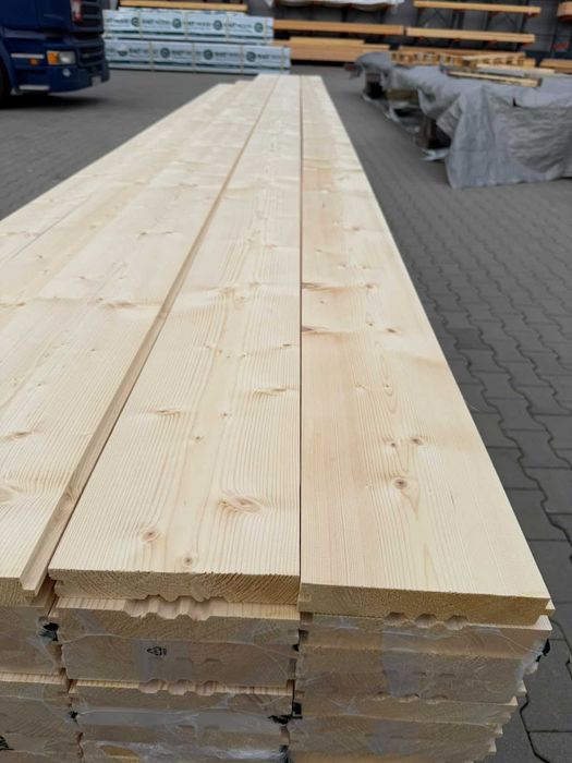 Deska Podłogowa Podłoga Świerk Skandynawski  Klasa A/B Premium  33x195mm