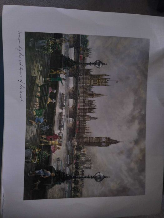 Gravura inglesa original