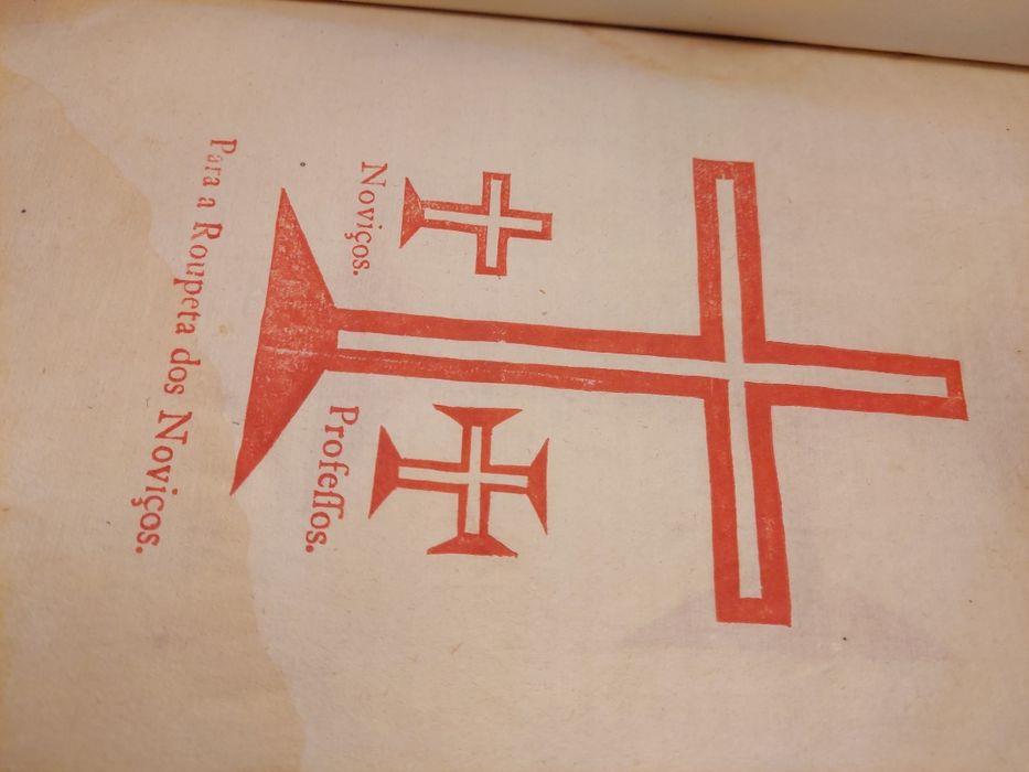 Livro Estatutos e Definições da Ordem de Cristo-1746
