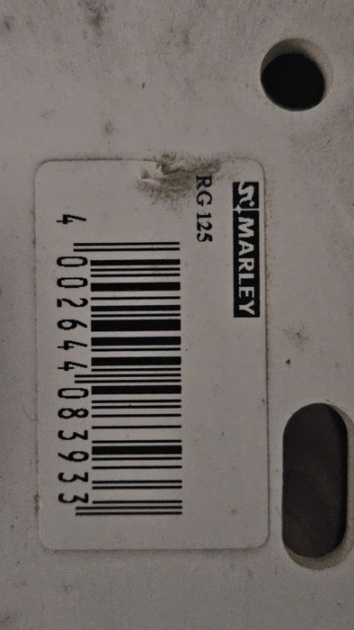 Uchwyt rynnowy Marley 125, ok. 40-50 szt