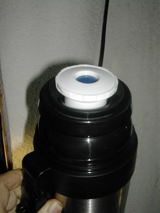 Термос 2 литра cтекло и нержавеющая сталь